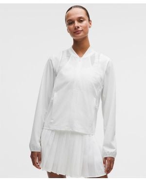 lululemon Mesh-Ventilated Tennis Jacket - Blue