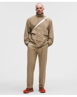 lululemon – Daydrift Classic-Fit Trousers Regular No Belt Loops – Colour Khaki – Size Large - Natural
