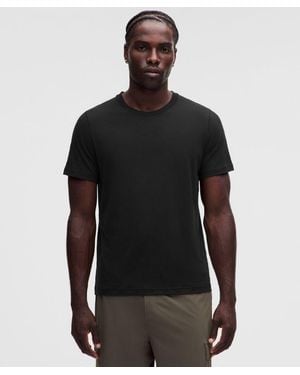 lululemon Everyday Cotton-Blend Classic T-Shirt - Black