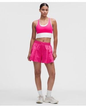 lululemon – Tennis Track Shorts – 4" – Size Large - Pink