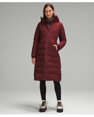 lululemon Stretchseal Sleet Street Long Jacket - Red