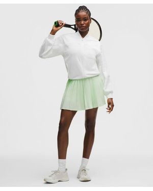 lululemon – High-Rise Pleated Tennis Skirt Long – /Pastel – Size 4 - Natural