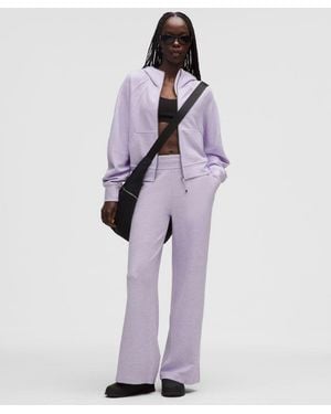 lululemon Scuba Mid-Rise Wide-Leg Pant - Purple