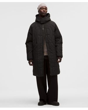 lululemon – Softmatte Insulated Coat Slnsh Collection – – Size Large - Black