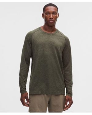 lululemon Metal Vent Tech Long-Sleeve Shirt - Green