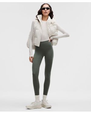 lululemon – Base Layer Tight Leggings – Wool-Blend – 28" – – Size Large - Multicolour