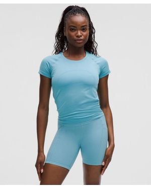 lululemon Swiftly Tech Short-Sleeve Shirt.0 - Blue