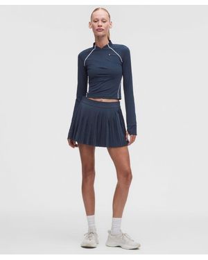 lululemon Repleat High-Rise Tennis Skirt - Blue