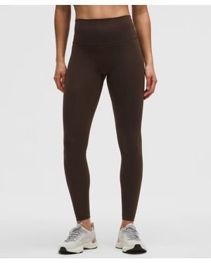 lululemon Wunder Train No Line High-Rise Tight 28" - Brown