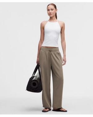lululemon – Groove Low-Rise Relaxed Cinch Trousers Regular – – Size 4 - Natural