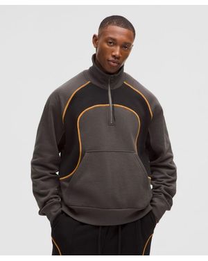 lululemon – Heavyweight French Terry Quarter Zip Slnsh Collection – – Size Large - Grey