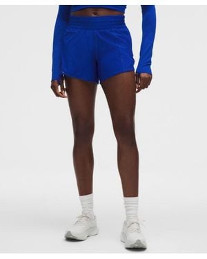 lululemon Hotty Hot High-Rise Lined Short - Blue