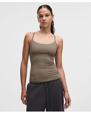 lululemon – Flow Y Tank Top Light Support, B/C Cup – – Size Large - Green