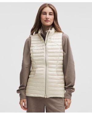 lululemon Pack It Down Vest - Natural
