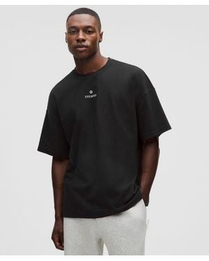 lululemon – Stretch Oversized T-Shirt Erewhon – Cotton-Blend – – Size Large - Black