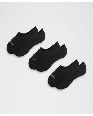 lululemon – Daily Essential No-Show Socks 3 Pack – – Size Large - Black