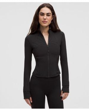 lululemon Define Cropped Jacket Nulu - Colour Black - Size 12
