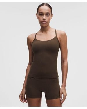 lululemon Flow Y Tank Top - Brown