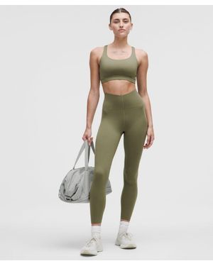 lululemon – Glow Up Super-High-Rise Tight Leggings – 25" – – Size 4 - Green