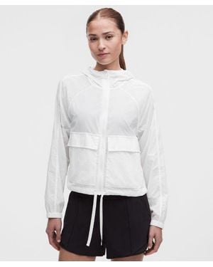 lululemon Hood Lite Jacket - Colour White - Size 0
