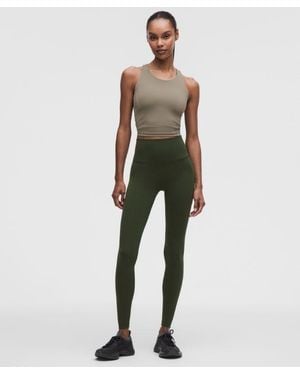 lululemon – Wunder Train No Line High-Rise Tight Leggings – 28" – Size 4 - Green