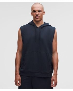 lululemon Warm-Up Sleeveless Gym Hoodie - Blue