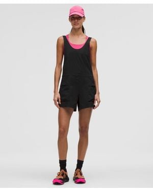 lululemon Glyde Cargo Hiking Romper - Black
