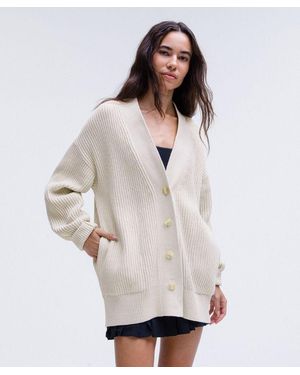 lululemon Knit Button-Front Cardigan - White