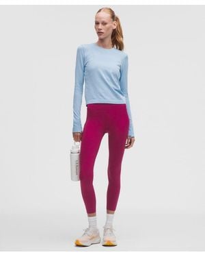 lululemon Fast And Free 6-Pocket High-Rise Tight 25" - Red
