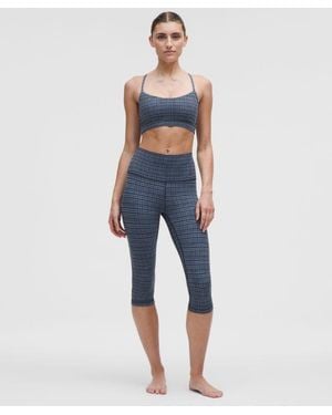 lululemon – Align High-Rise Crop Leggings – 17" – – Size 4 - Blue