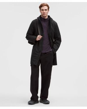 lululemon – Stretchseal Insulated Rain Jacket – – Size Large - Black