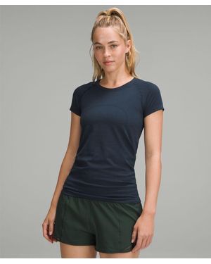 lululemon Swiftly Tech Short-Sleeve Shirt 2 - Blue