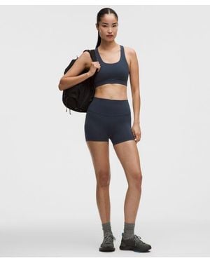 lululemon Wunder Train High-rise Short - 4" - Colour Blue - Size 0