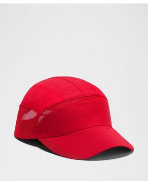lululemon – Mesh Panelled Running Hat – /Neon – Size Large/Xl - Red