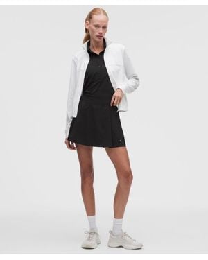 lululemon A-Line Side-Pleat Tennis Skirt - Black