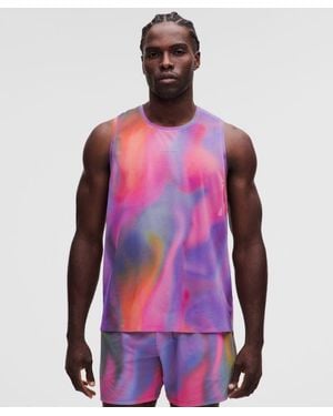 lululemon – Fast And Free Singlet Race Length – – Size Large - Red