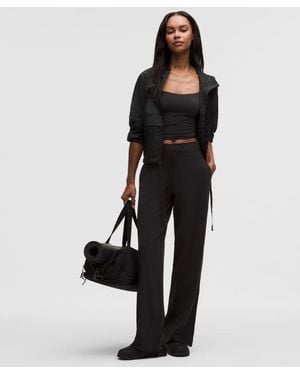 lululemon Groove Wide-Leg High-Rise Pant - Black