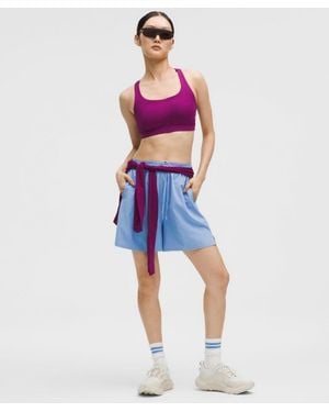 lululemon – Pace Rival High-Rise Shorts – 5" – – Size 4 - Blue