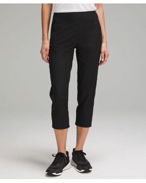 lululemon Warpstreme Multi-Pocket Mid-Rise Golf Crop 24" - Black