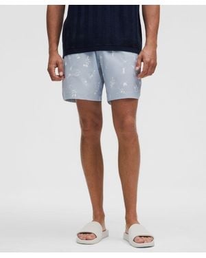 lululemon – Abc Pull-On Shorts – 7" – – Size Large - Blue