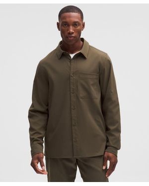 lululemon – Ripstop Classic-Fit Long-Sleeve Shirt – – Size Large - Brown