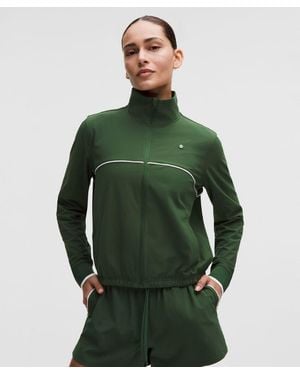 lululemon Court Rival Tennis Track Jacket - Green