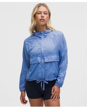 lululemon – Hood-Lite Relaxed-Fit Jacket – – Size Large - Blue