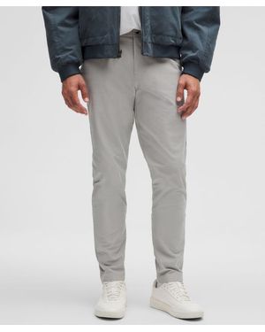 lululemon Abc Slim-Fit 5 Pocket Trousers 34"L Utilitech - Grey