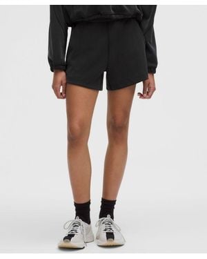 lululemon – Softstreme High-Rise Shorts – 4" – – Size 4 - Black