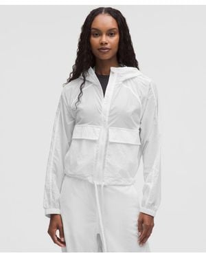 lululemon Hood Lite Jacket - Colour White - Size 0