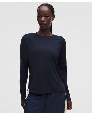 lululemon – License To Train Classic-Fit Long-Sleeve Shirt – – Size 4 - Blue