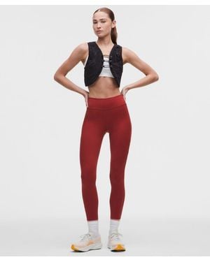 lululemon – Fast And Free 6-Pocket High-Rise Tight Leggings Design – 25" – – Size 4 - Red