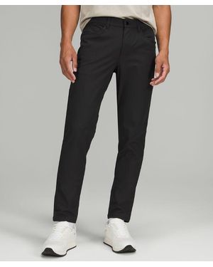 lululemon Abc Slim-fit Trousers Warpstreme - 37" - Colour Black - Size 28
