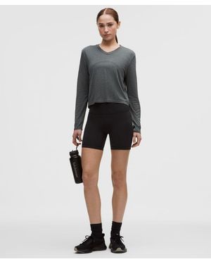 lululemon – Wunder Train No Line High-Rise Shorts – 6" – – Size 4 - Grey